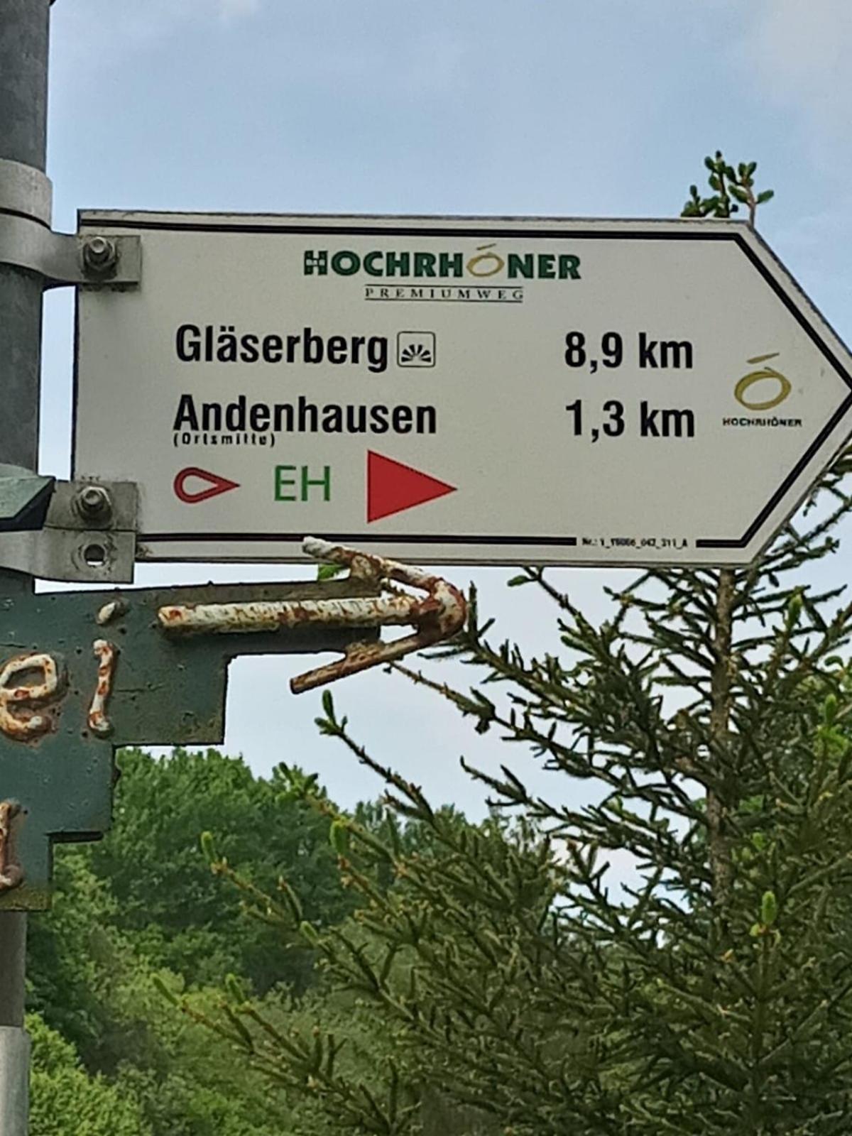 Ferienwohnung Am Hochrhoener Andenhausen 외부 사진